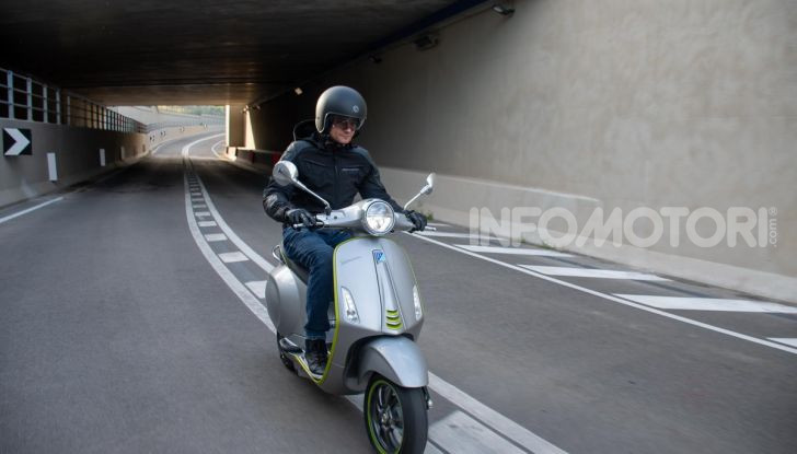Vespa Elettrica prova Infomotori