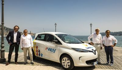 Car sharing sul Lago di Garda con Renault Zoe ed E-Way