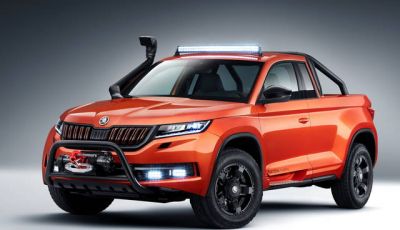 Skoda Mountiaq, pick-up con aria da SUV