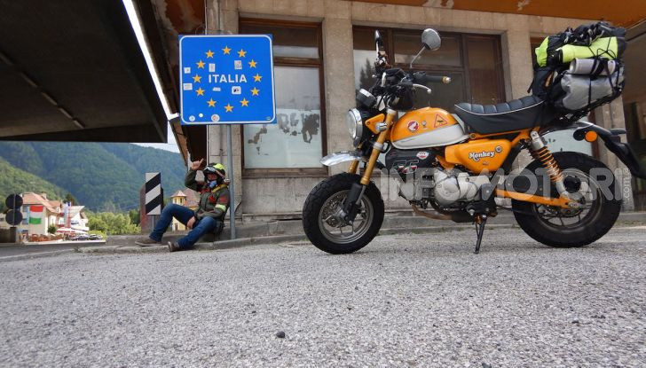 Da Reggio Calabria a Capo Nord con una Honda Monkey 125 - Foto 17 di 20