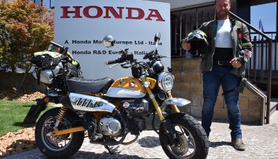 Da Reggio Calabria a Capo Nord con una Honda Monkey 125