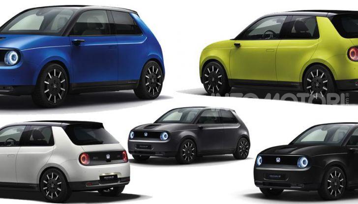 Honda e: tutto quello che sappiamo sulla citycar elettrica retrò - Foto 33 di 35