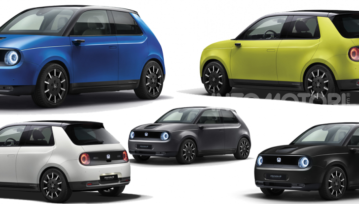Honda e: tutto quello che sappiamo sulla citycar elettrica retrò - Foto 34 di 35