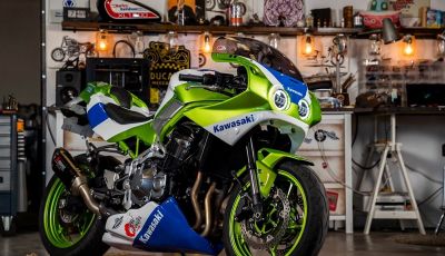 Arriva il kit che trasforma una Kawasaki Z900 RS in una ZXR 750