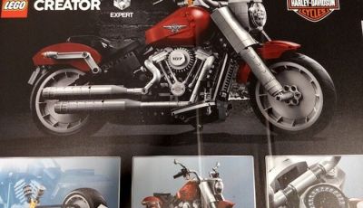 Harley Davidson Fat Boy, arriva la versione Lego