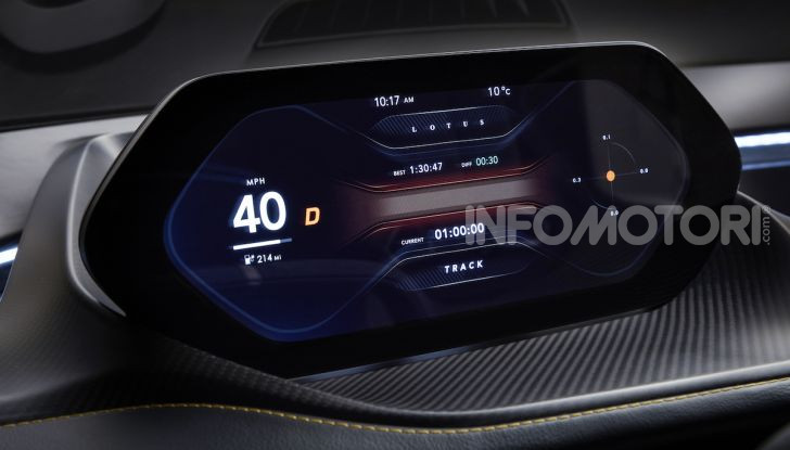 Lotus Evija: l’hypercar elettrica da 1000 euro a cavallo - Foto 15 di 34