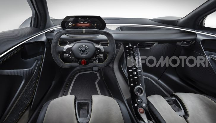 Lotus Evija: l’hypercar elettrica da 1000 euro a cavallo - Foto 22 di 34