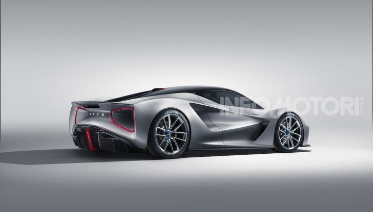 Lotus Evija: l’hypercar elettrica da 1000 euro a cavallo - Foto 27 di 34