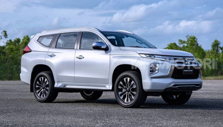 Nuovo Mitsubishi Pajero Sport 2020, linee aggressive e meccanica da fuoristrada - Foto 1 di 6