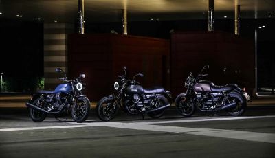 Moto Guzzi V7 Night Pack: la classic per eccellenza da oggi con fari a LED