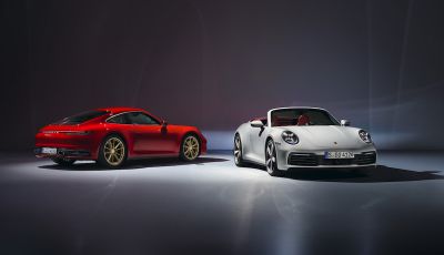 Porsche fa doppietta: ecco la nuova 911 Carrera Coupé e la 911 Carrera Cabriolet