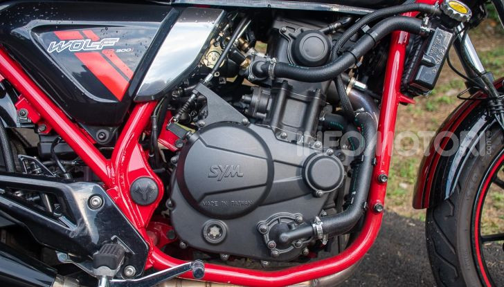 Sym Wolf CR 300 motore engine