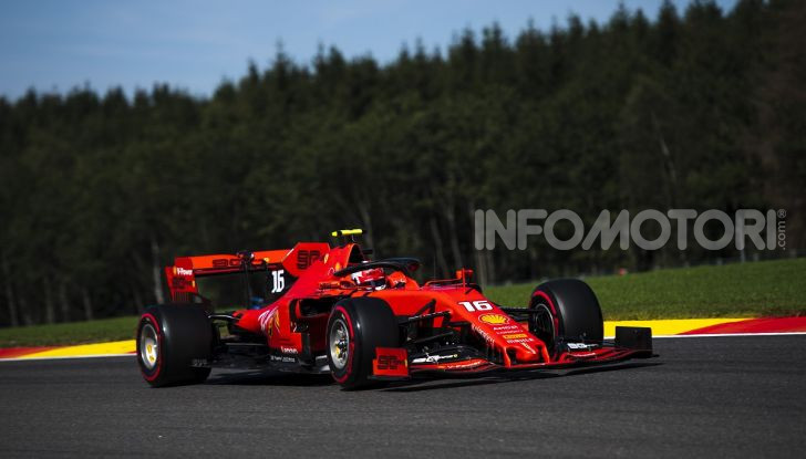 F1 2019, GP del Belgio: Leclerc vola nelle qualifiche di Spa-Francorchamps e centra la pole davanti a Vettel e alle Mercedes - Foto 2 di 17