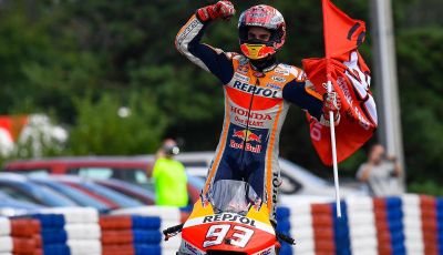 MotoGP 2019, GP della Repubblica Ceca: Marquez piega Dovizioso e vince a Brno, Rossi quinto