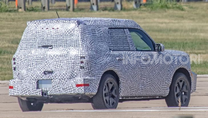 Ford Baby Bronco, prime immagini dei collaudi - Foto 8 di 12