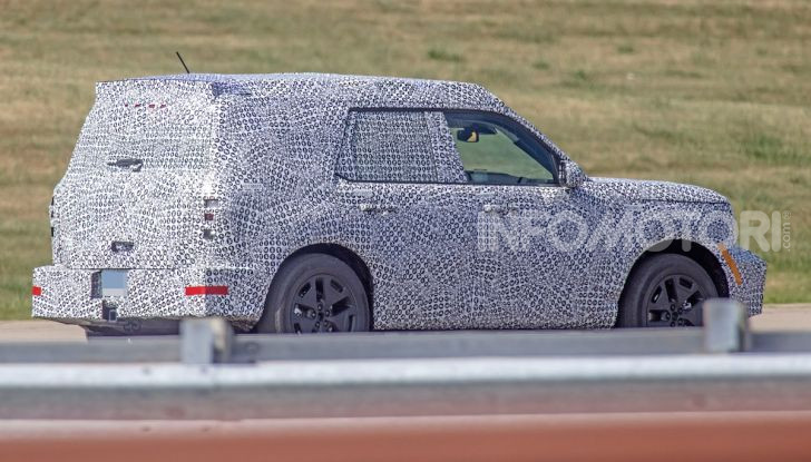 Ford Baby Bronco, prime immagini dei collaudi - Foto 11 di 12
