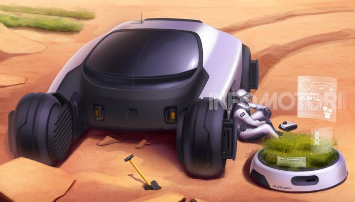 Uomo su Marte: Land Rover lo immagina così - Foto 4 di 14