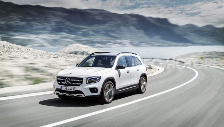 Nuovo Mercedes GLB: prezzi e motori del SUV 7 posti - Foto 1 di 16
