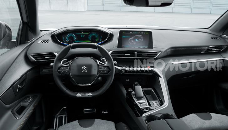 Peugeot 3008 GT Hybrid4, consumi e motori - Foto 3 di 15