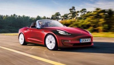 Tesla Model 3 Convertible, arriva la piccola spider elettrica?