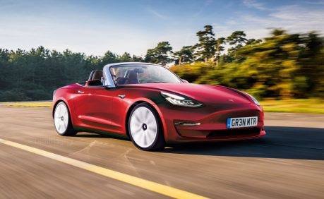 Tesla Model 3 Convertible, arriva la piccola spider elettrica? - Foto 1 di 3