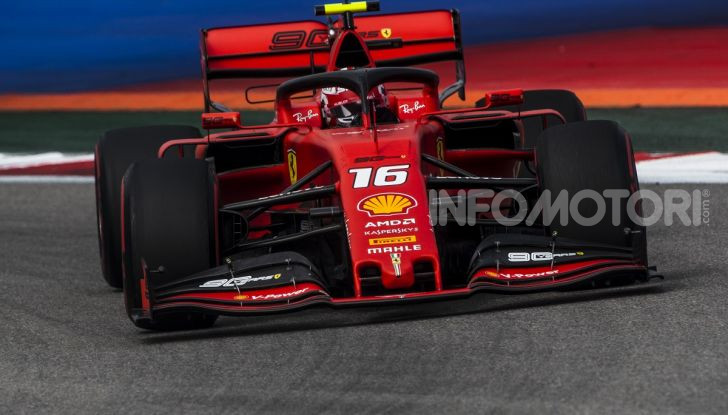 F1 2019, GP di Russia: Leclerc quarta pole di fila - Foto 5 di 13