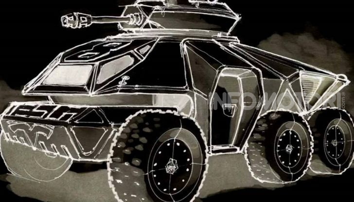 Il concept di un carro armato Tesla