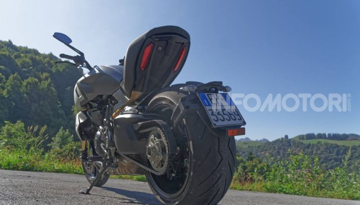 Ducati Diavel 1260S ciclistica raffinata
