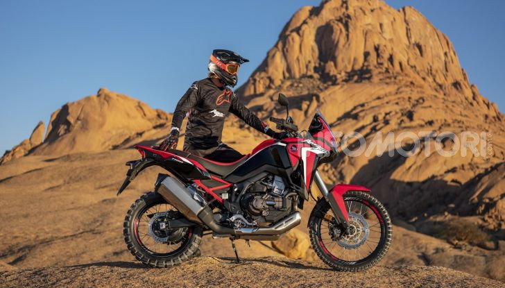 Honda Africa Twin 1100 2020: due versioni, più potenza, nuovo stile ed Euro 5 - Foto 29 di 35