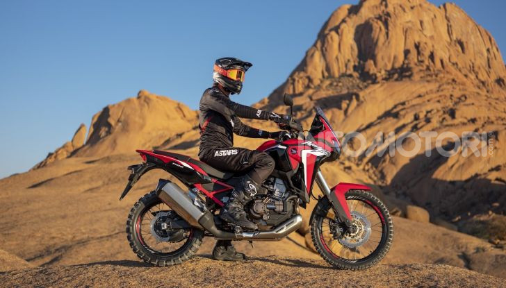 Honda Africa Twin 1100 2020: due versioni, più potenza, nuovo stile ed Euro 5 - Foto 28 di 35