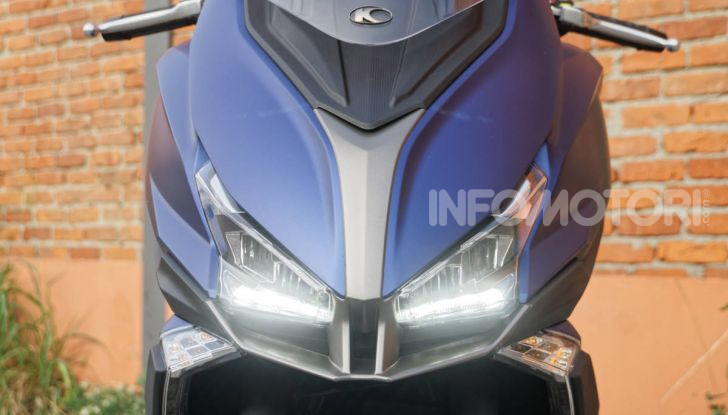 Prova Kymco Xciting 400i s: pochi difetti, tanta sostanza - Foto 11 di 51