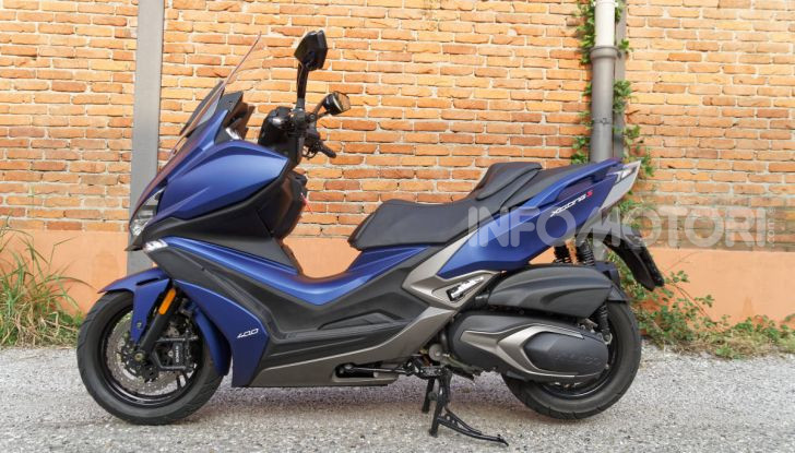 Prova Kymco Xciting 400i s: pochi difetti, tanta sostanza - Foto 29 di 51