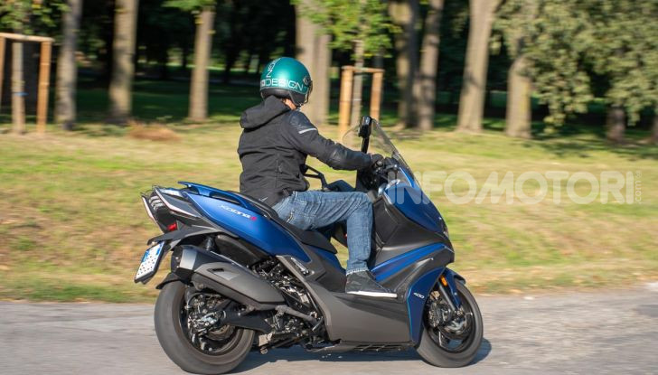 Prova Kymco Xciting 400i s: pochi difetti, tanta sostanza - Foto 43 di 51