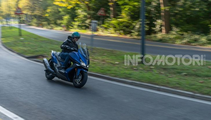 Prova Kymco Xciting 400i s: pochi difetti, tanta sostanza - Foto 50 di 51