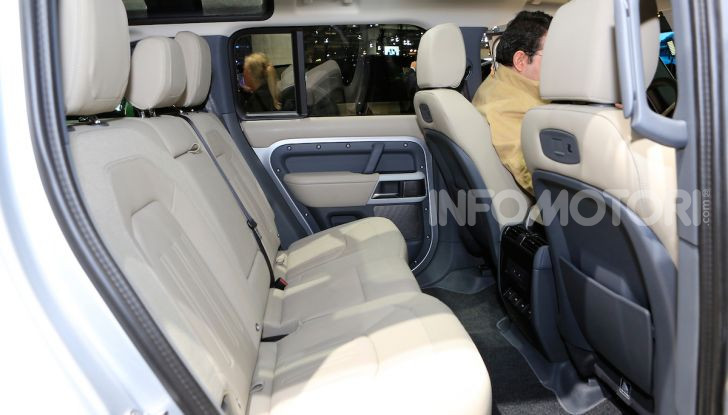Land Rover Defender 2020, dati e informazioni - Foto 24 di 47