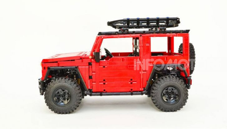 Lego Suzuki Jimny Sierra: il set costa meno di 100 euro - Foto 7 di 8