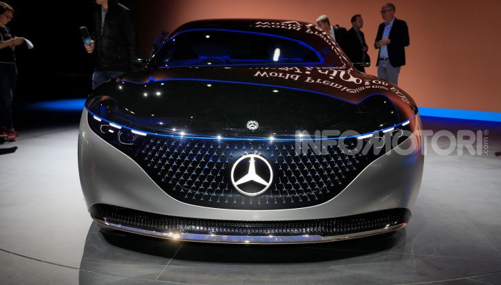 Mercedes-Benz Vision EQS: eleganza, tecnologia e prestazioni full electric - Foto 4 di 30
