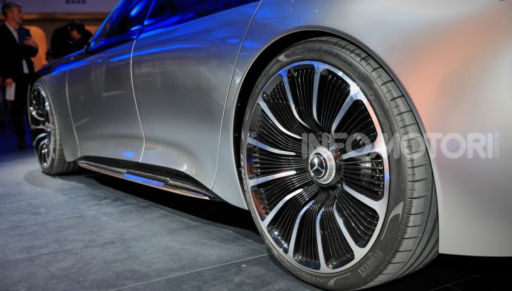 Mercedes-Benz Vision EQS: eleganza, tecnologia e prestazioni full electric - Foto 7 di 30