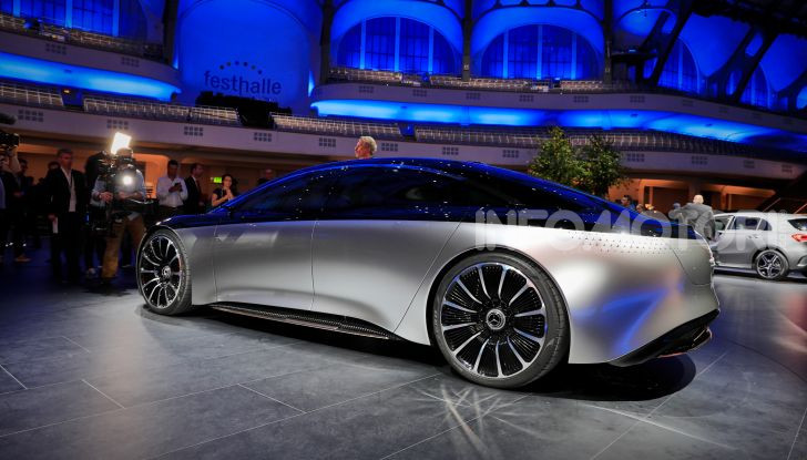 Mercedes-Benz Vision EQS: eleganza, tecnologia e prestazioni full electric - Foto 3 di 30
