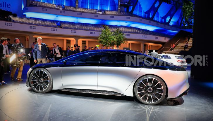 Mercedes-Benz Vision EQS: eleganza, tecnologia e prestazioni full electric - Foto 28 di 30