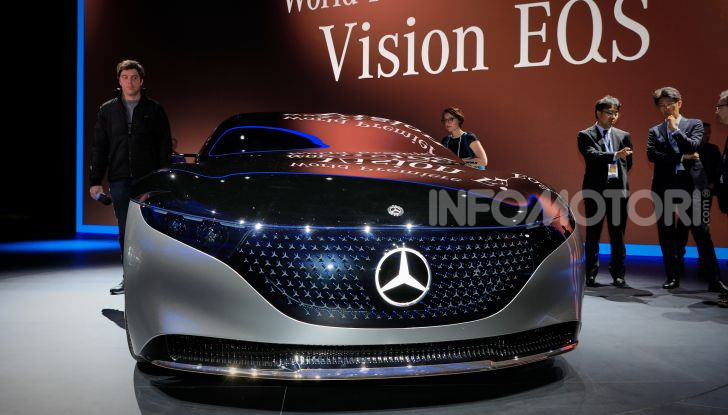 Mercedes-Benz Vision EQS: eleganza, tecnologia e prestazioni full electric - Foto 13 di 30