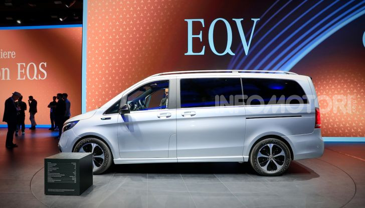 Mercedes Concept EQV: il primo monovolume premium 100% elettrico - Foto 13 di 16