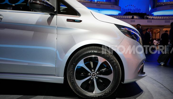 Mercedes Concept EQV: il primo monovolume premium 100% elettrico - Foto 7 di 16