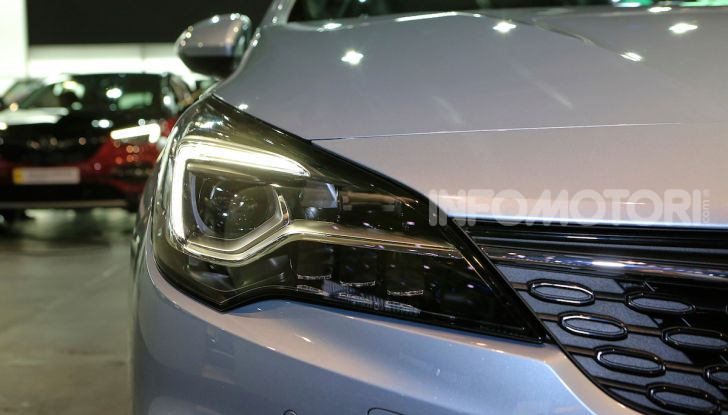 Opel Astra 2020: molto aerodinamica e tutta nuova - Foto 12 di 13