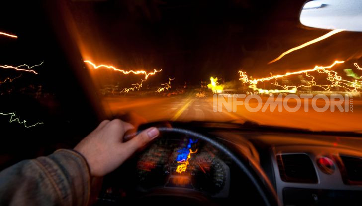 La visione al volante in caso di ebbrezza