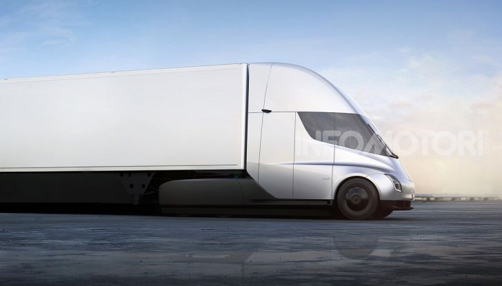 Prime idee di un camion Tesla