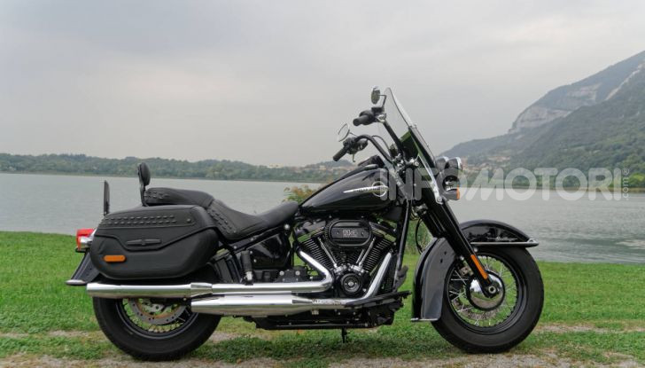 Prova Harley Davidson Heritage Classic 114 la softail touring Infomotori