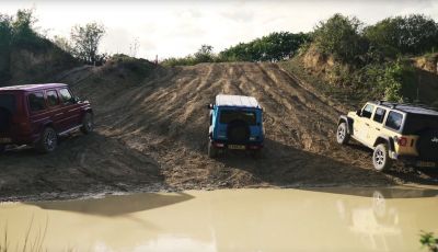 [VIDEO] La sfida Offroad tra Jimny, Classe G Wrangler