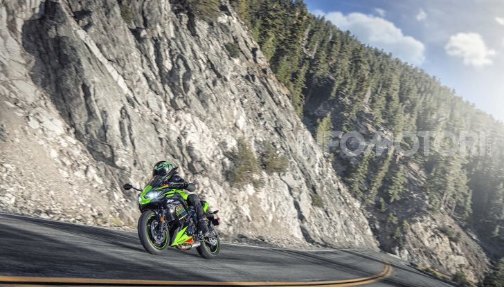 Nuova Kawasaki Ninja 650 MY 2020: tanta tecnologia a servizio del pilota - Foto 12 di 37