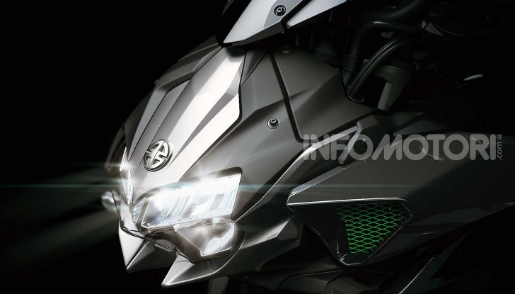[VIDEO] Kawasaki Z H2: la Naked col Turbo ha 200CV! - Foto 12 di 14